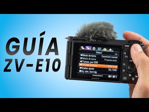 Sony ZV-E10: CONFIGURACIÓN de Vídeo para NOVATOS