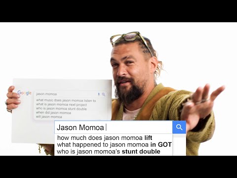 Jason Momoa Answers the Web's Most Searched Questions | WIRED