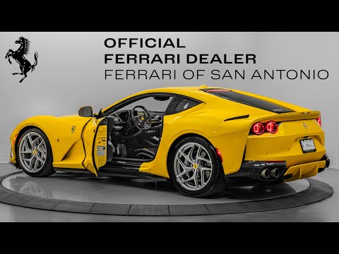 Ferrari 812 Superfast Sound, Interior, and Exterior - Giallo Triplo Strata