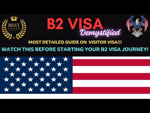 Video#30:🌐B2-Visa/TOURIST VISA Demystified-Avoid B2 Visa Hiccups! Watch Before You Apply❌🌟#USVISA 🌎🗽