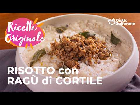 RISOTTO con RAGÙ di CORTILE🍴🤍