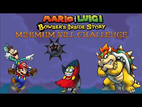 Mario & Luigi Bowser's Inside Story Minimum Kill Challenge