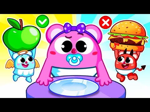 Bebê Come Comida Saudável | Canções para Crianças e Bebês, por Toddler Zoo