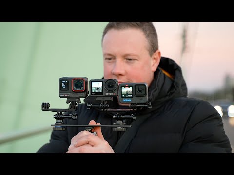 Der ultimative Action Cam Vergleich - Insta360 Ace Pro vs. DJI OSMO Action 4 vs. GoPro Hero12 Black