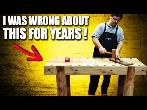 Almost EVERYONE makes this mistake with their workbench.