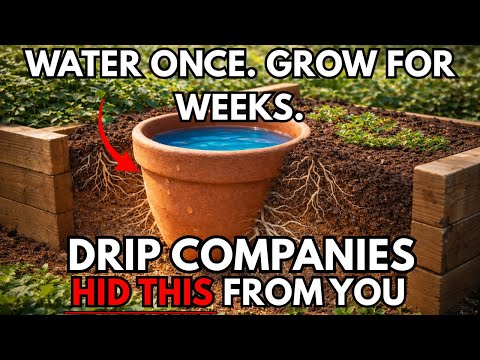 Forget Your Weekly Water Gardening With This 4,000 Year Old Technique