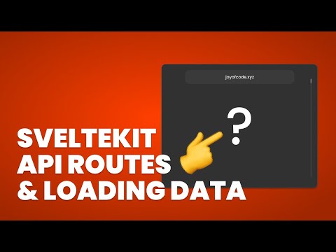 Learn About SvelteKit API Routes And Server-Side Rendering Pages