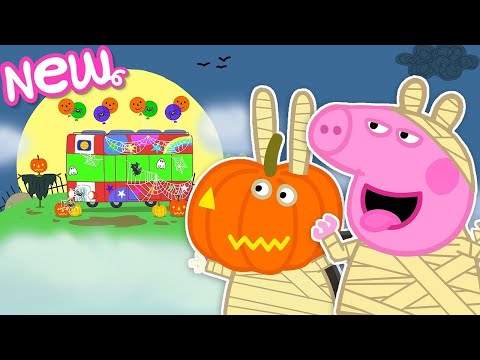 Peppa Pig Tales 🎃 The Halloween Mummy Party! 🧻 Peppa Pig at Halloween