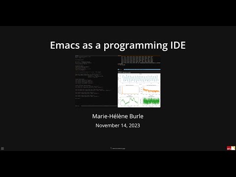 Emacs as a programming IDE for Python, R, and Julia