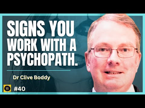 The Psychology of a Corporate Psychopath - Dr Clive Boddy