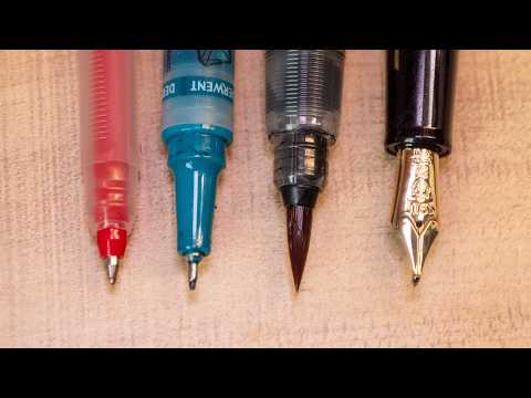 Pens for Urban Sketching: Guide for Beginners