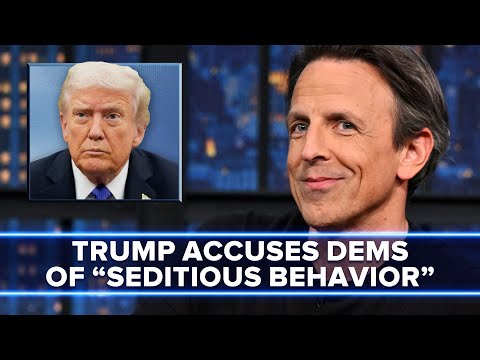 Trump Accuses Democratic Lawmakers of "Seditious Behavior, Punishable by Death"