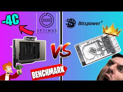 🛑 Optimus VS Bitspower 4090 Waterblock Benchmark 😱