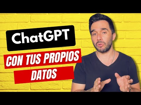 Haz que ChatGPT use tus datos para responder
