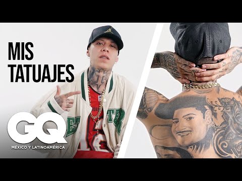 Santa Fe Klan nos explica el significado de sus tatuajes | Tattoo Tour | GQ México y Latinoamérica