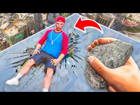 Die GEFÄHRLICHSTE GLASBRÜCKE in GTA 5! 😱