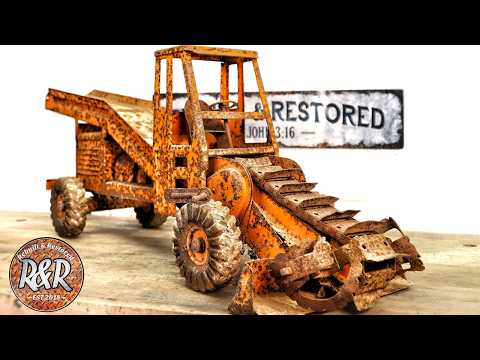 Rare 1954 Traveloader Restoration- Nylint (Adams)