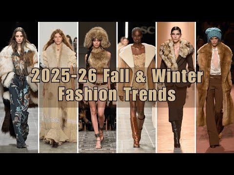 2025–26 Fall/Winter Fashion Trends | Runway Highlights & Must-Have Looks