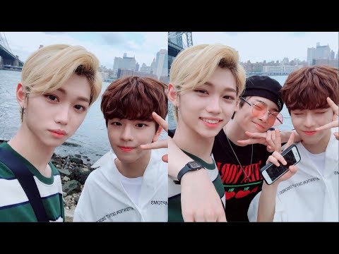 Stray Kids speaking English + NYC interview 🇺🇸