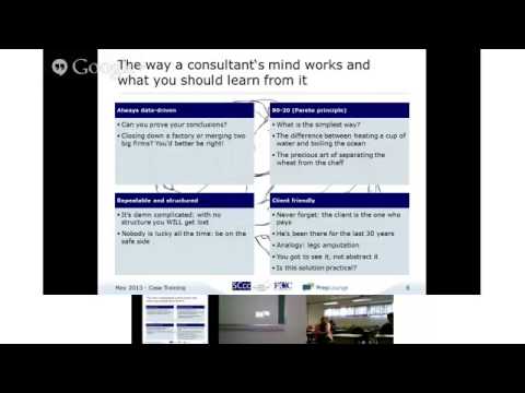 Crack the case - (part 1 of 4) - Case Interview Categories - Português