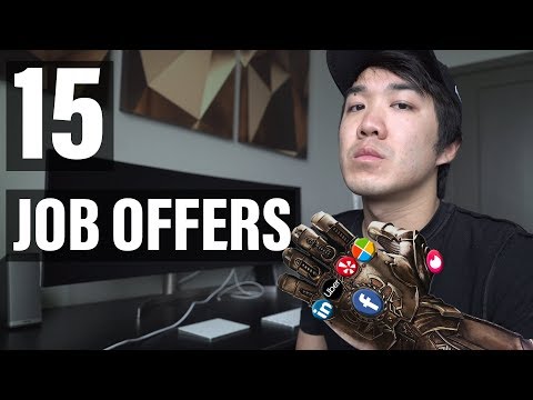 All My Job Offers In Tech