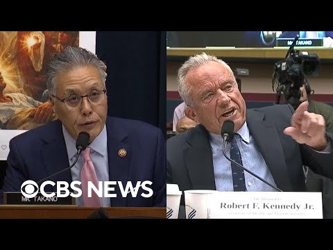 Watch: Congressman spars with RFK Jr. about Trump's mental fitness