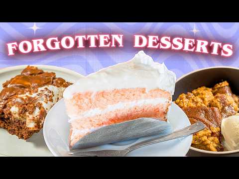 The Best Old-School Desserts That People Rarely Eat Today