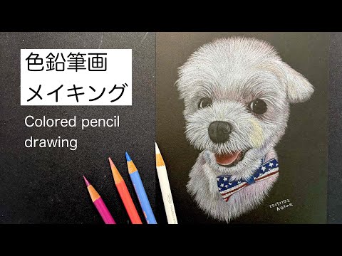 【色鉛筆】写実メイキング