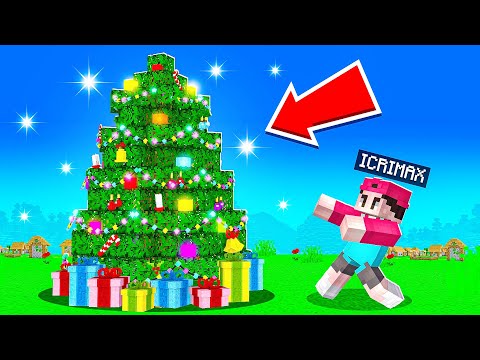 Ich BAUE einen XXL WEIHNACHTSBAUM in Minecraft Hardcore!