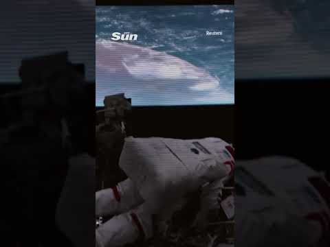 China’s Shenzhou-21 astronauts complete first series of extravehicular activities #space #astronaut