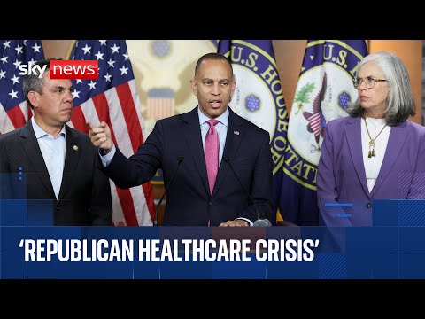 Democrat leaders condemn 'Republican-forced' US government shutdown