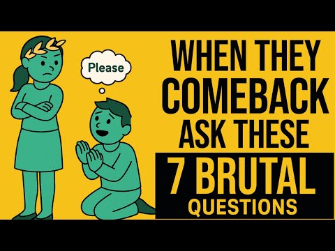 They Want You Back? Ask These 7 Brutal Questions of an Avoidant (The Moment Their Ego Breaks)