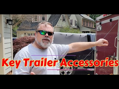 12 Enclosed Trailer Accessories that You MUST Have