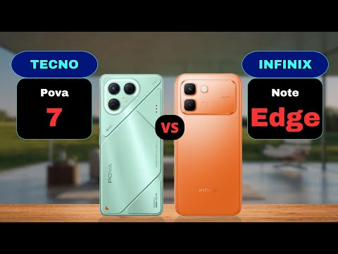Tecno Pova 7 5G vs Infinix Note Edge 5G Comparison