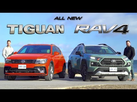 2019 Toyota RAV4 vs 2019 VW Tiguan // Battle For Best Compact SUV