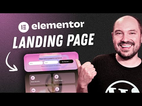 Build a Stunning Landing Page Step By Step With Elementor ✅