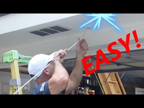 How to run WIRES for POE ONWOTE 4k Security Cameras or OUTDOOR LIGHTING | Paul Ricalde