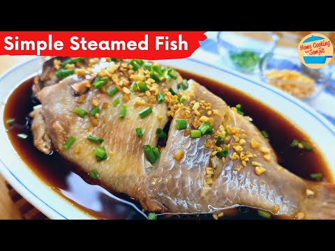 π Simple Steamed Fish with Soy Sauce β Light, Fragrant & So Delicious!