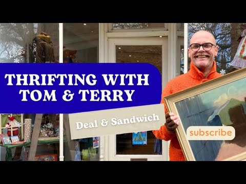 🇬🇧 THRIFTING WITH TOM & TERRY | Deal & Sandwich, Kent #goodwill #vintage #thrifting #charityshops