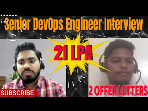 Excellent Senior DevOps Engineer Real Interview For 4 to 7 years Experienced || Candidate 7