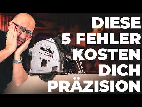 Diese 5 Fehler macht fast JEDER mit Tauchsägen