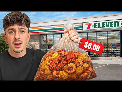 Eating a Gas Station Seafood Boil!
