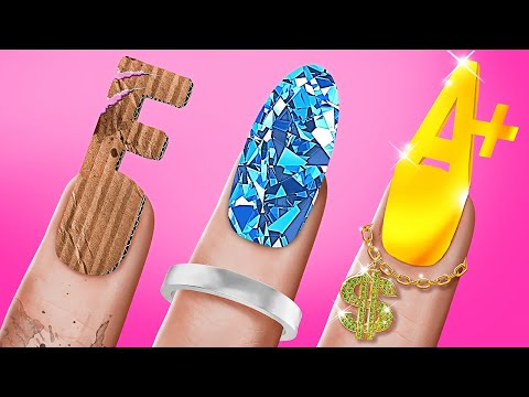 GENIUS SCHOOL HACKS || Rich vs Poor Student Situations And Funny Moments by 123 GO! Genius