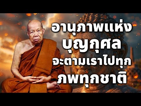 อานุภาพแห่ง บุญกุศล จะตามเราไปทุก ภพทุกชาติ โดยหลวงปู่เหรียญ วรลาโภ