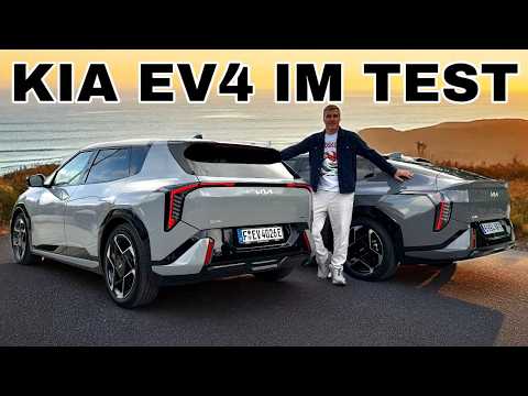 KIA EV4 im Test: Kompakter im Doppelpack | Preis - Vergleich mit VW ID.3 | GT-Line | 2025 / 2026