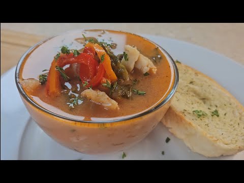 Delicious seafood soup