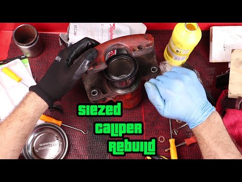 Rebuilding a GM Single Piston Brake Caliper