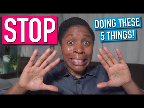 STOP These 5 Habits And Watch Your English Improve