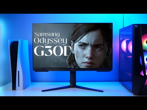 Samsung Odyssey G30D 27" Unboxing & Review – 1080p, 180Hz, 1ms, FreeSync Premium for $149!