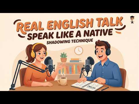 Learn Real Life English Conversation | Shadowing Practice for Beginners (A1–A2) | English Podcast